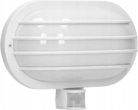 Fehér kerti lámpa mozgásérzékelővel E27 Orno