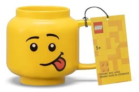 Sárga kerámia gyerek bögre 530 ml Head – LEGO®