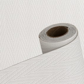 3D Tapéta Öntapadós Szerkezet 2,8 M Fehér Halszálka Habszivacs Dekoratív