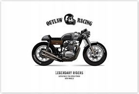 Poszterek 155x105 Motorkerékpár Antik Vintage