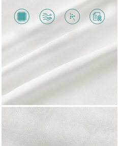 Párna 40 x 80 cm, párna tárolótáskával, felhőfehér