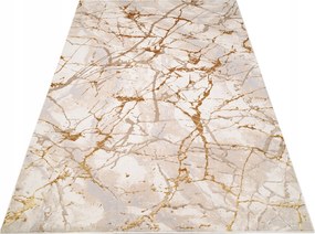 Gold Szőnyeg 80x150 Stílusos Modern Fényes W06