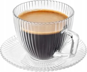 Kávés-teás Csésze 250ml Csészealjjal, Ajándék