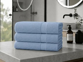 CLARYSSE ELEGANCE fürdőlepedő 70x140 cm kék, 100% pamut