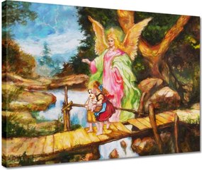 Vászonkép 40x30 Őrangyal Ajándék