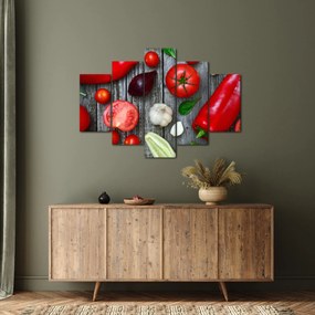 Zöldség képe (150x105 cm)