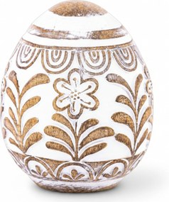 Tojás húsvéti dekoráció Húsvéti rusztikus dekoráció 10 x 8 cm