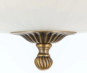 Orion DL 7-523/43 - Felületre szerelhető csillár ROCCA 4xE27/60W/230V átm. 43 cm bronz/fehér