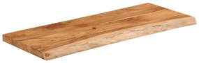tömör akácfa téglalap alakú asztallap 90 x 40 x 2,5 cm