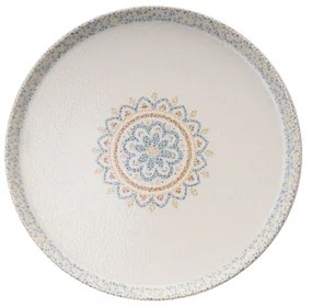 18 darabos étkészlet zöld/porcelán