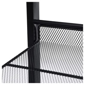 Cipőszekrény ALVORO fekete