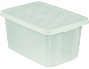 Curver Essentials tárolódoboz fedéllel 45 l , átlátszó, 45 l