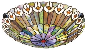 Quoizel QZ-WATKINS-F-VB - WATKINS mennyezeti lámpatest 2x E27/60W/230V, átm. 42 cm