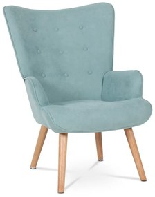 Kék Szövet U‑Fotel. AK-302 BLUE2