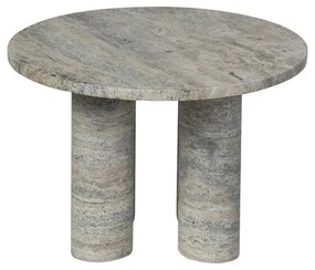 Kő kerek tárolóasztal ø 52 cm Volos – Blomus