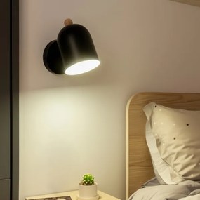 BRILAGI - GALLION irányítható fali spotlámpa 1xE27/15W/230V fekete