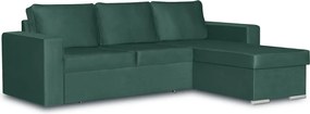 PANORAMO Kinyitható sarokkanapé Zöld