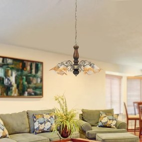 Rabalux 7095 - Csillár láncon RUSTIC 3 5xE14/40W/230V