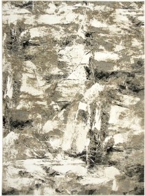 80x150 cm Fekete Szürke Márvány Szőnyeg A Nappaliba