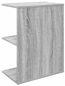 éjjeliszekrények 2db szürke sonoma 46,5x29x61cm szerkesztett fa