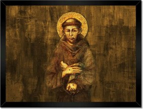 Poszterek keretben 40x30 Assisi Szent Ferenc