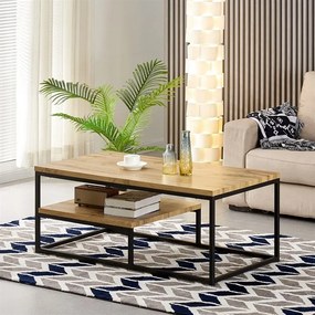 Tölgy MDF Dohányzóasztal 110×60 cm. AHG-268 OAK