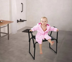 Ridder Ridder, HANDICAP fürdőszobaszék, állítható magasságú, fekete, A172110