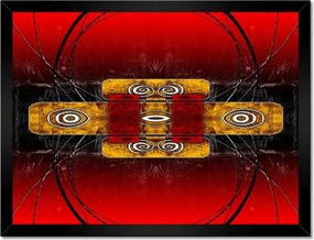 Poszterek keretben 40x30 Kör alakú fantázia