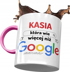 Rózsaszín Bögre Katalin Feleség Ajándék Nyomtatott Fotóval