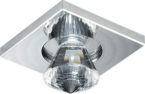 PREZENT 71016 ELEGANT Kristály Spot Lámpa Króm, Átlátszó LED IP20