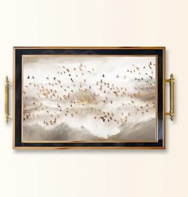 Üveg tálca, 38×24 cm – TPA9844