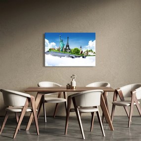 Kép - utazás a világ körül (90x60 cm)