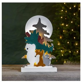 Eglo Eglo 411293 - LED Karácsonyi dekoráció FOREST FRIENDS 10xLED/0,03W/2xAA EG411293
