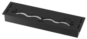 InFire - Beépített BIO kandalló 7,5x60 cm 3,5kW fekete