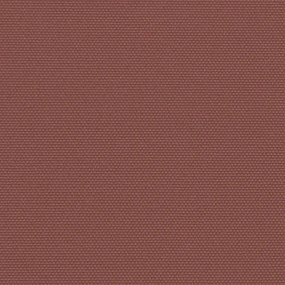 barna behúzható oldalsó napellenző 120 x 500 cm