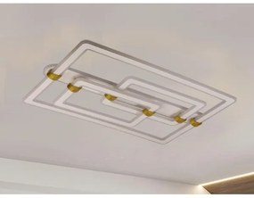 Fényerőszabályozható LED mennyezeti lámpa LED/280W/230V 3000-6500K + távirányító