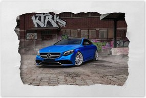 Poszterek 120x80 Mercedes sportautó