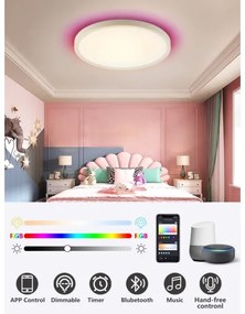 Immax NEO 07169-W60 - LED RGB Dimmelhető lámpa TUDO 65W/230V Wi-Fi Tuya  + távirányító