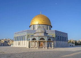 Poszter 84x59,5cm Al-Aksza mecset 2, Assaf Frank