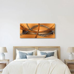 Absztrakt kép (120x50 cm)