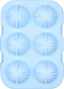 COOL DOWN jégkocka készítő 6 darab jéggömbhöz, kék