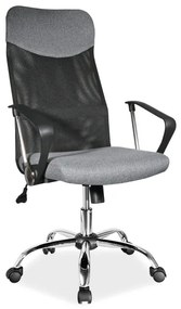Irodai szék Q-025 szürke/fekete