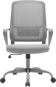 Irodai szék, szürke, SALOMO TYP 2