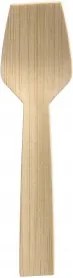 Bambusz desszert fagylaltlapátok eldobható kanál 9,2 cm 50 db