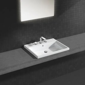 GROHE 3947900H - Mosdó CUBE CERAMIC 600 × 490 mm kerámia/fehér