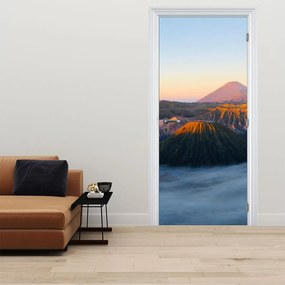 Falikép az ajtónál - Mount Bromo Indonéziában (95x205cm)