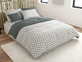 Colam fehér pamut ágyneműhuzat