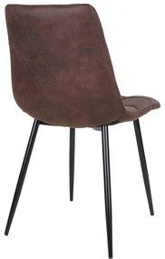 Middelfart 2 db-os sötétbarna étkezőszék szett - House Nordic
