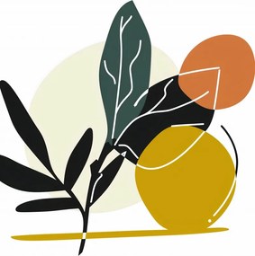 Poszter 75x100cm Elegáns Flóra