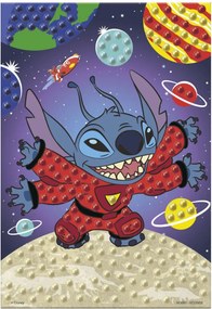 Disney Lilo és Stitch, A csillagkutya Space gyöngyös kreatív szett A5